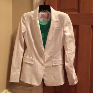 Banana Republic white blazer, size 2